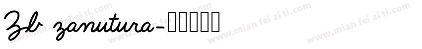 Zb zanutura字体转换
